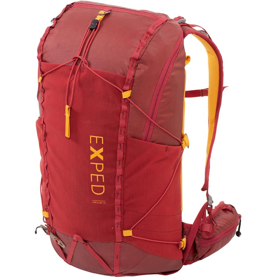 best use for exped impulse 20? is this a true 20L capacity? what amount of gear would it hold for a full day hike?