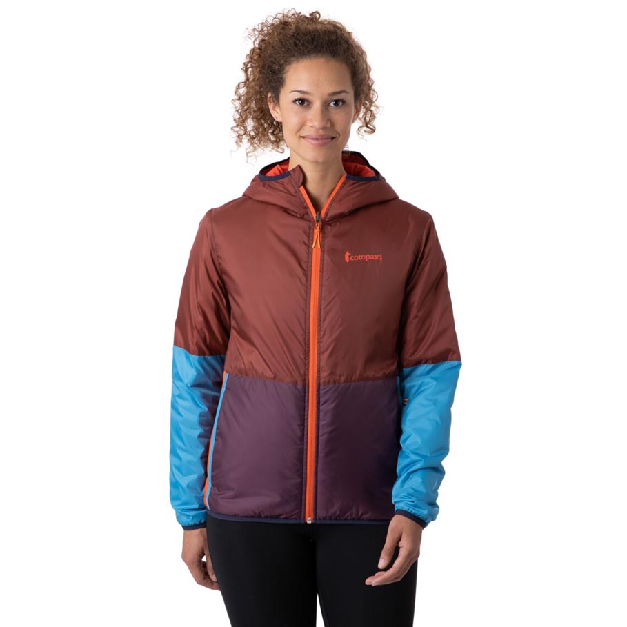 Is the inside of the jupiter teco calida jacket orange or red?