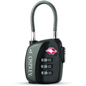 How do you lock an Osprey backpack?